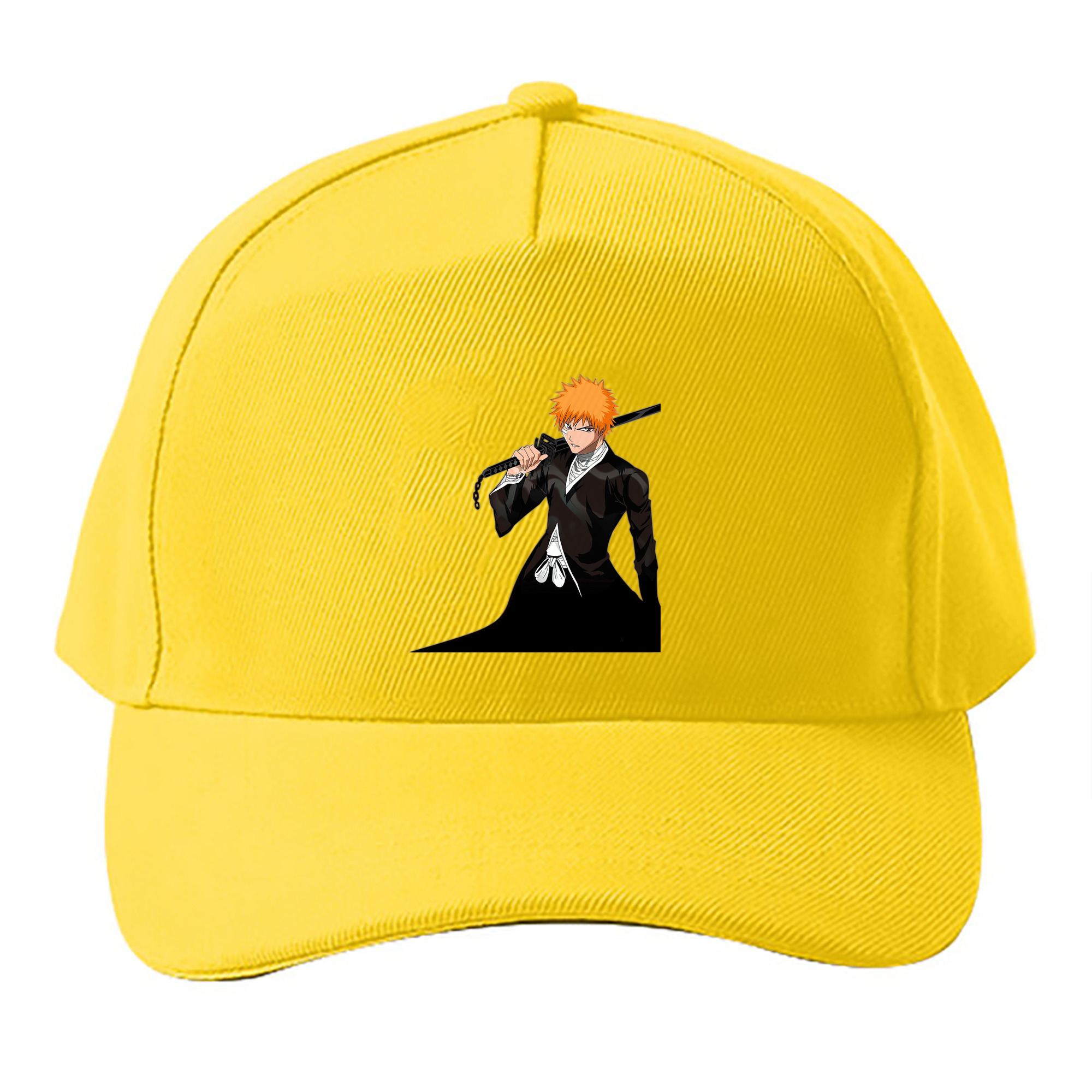 （画像用） ブリーチ 黒崎一護（くろさき いちご）BLEACH Kurosaki Ichigo ベースボールキャップ 綿100％ 男女兼用 帽子 スポーツ